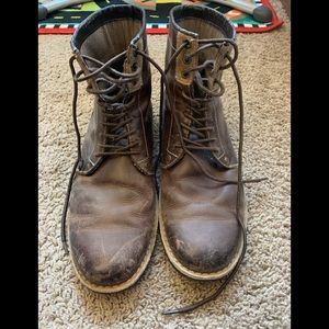 Men’s leather penguin boots